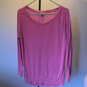 Pink size S long sleeve pink t shirt